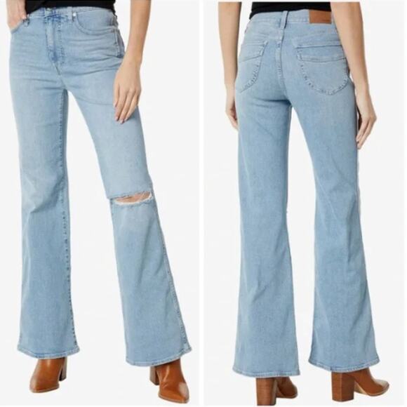 Madewell Denim - Madewell 11" High Rise Flare Jeans